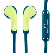 Audífonos Perfect Choice In-Ear Alámbricos 3.5mm con Estuche Bubble Gum Color Azul-Amarillo - Vista 6