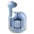 Audífonos Inalámbricos Perfect Choice TWS Estuche Transparente ClearBeat con Indicador de Carga Color Azul - Vista 5