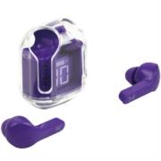 Audífonos Inalámbricos Perfect Choice TWS Estuche Transparente ClearBeat con Indicador de Carga Color Morado - Vista 8