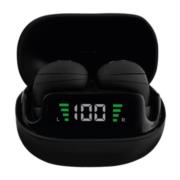 Audífonos inalámbricos perfect choice tws mini tiny beats con indicador de carga color negro