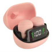 Audífonos Inalámbricos Perfect Choice TWS Mini Tiny Beats con Indicador de Carga Color Rosa - Vista 14