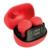 Audífonos Inalámbricos Perfect Choice TWS Mini Tiny Beats con Indicador de Carga Color Rojo - Vista 12