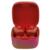 Audífonos Inalámbricos Perfect Choice TWS Brillantes Alcance de 10m Bluetooth Rojo - Vista 8