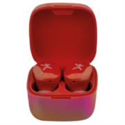 Audífonos inalámbricos perfect choice tws brillantes alcance de 10m bluetooth rojo
