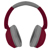 Audifono Perfect Choice Soundia Bluetooth On-Ear Borgoña