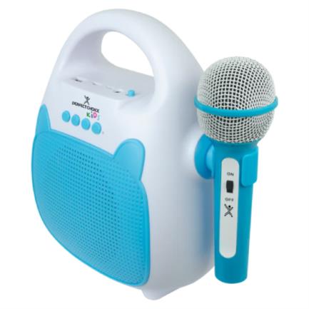 Karaoke Perfect Choice Sing Portátil Inalámbrico Bluetooth para Niños Color Azul-Blanco - Vista 3