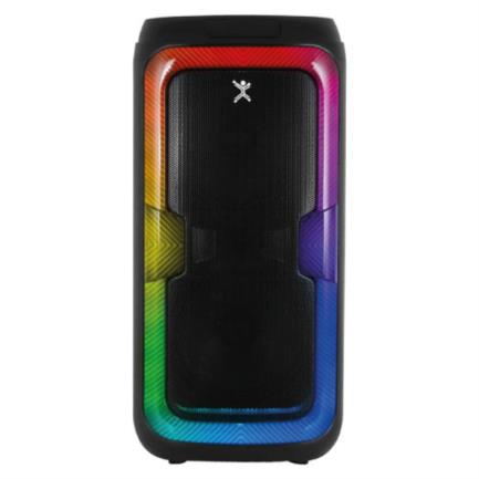 Bafle perfect choice joy 8" inalámbrica batería 3600 mah iluminación rgb con micrófono color negro