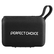 BOCINA PORTATIL PERFECT CHOICE INALAMBRICA SUGARY - NEGRO - Vista 6