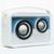 Bocina Portátil Loopstar Perfect Choice Bluetooth Recargable 15W Blanco - Vista 6