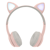 Kit Perfect Choice de Mochila Brooklyn Flores y Audífonos Catto color Rosa - Vista 8
