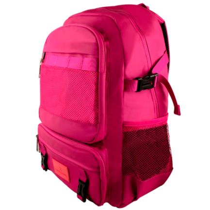 Mochila Perfect Choice Estilo Outdoors Nomad para Laptop 15"-17" Color Magenta - Vista 3