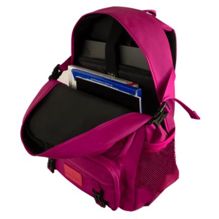 Mochila Perfect Choice Estilo Outdoors Nomad para Laptop 15"-17" Color Magenta - Vista 4