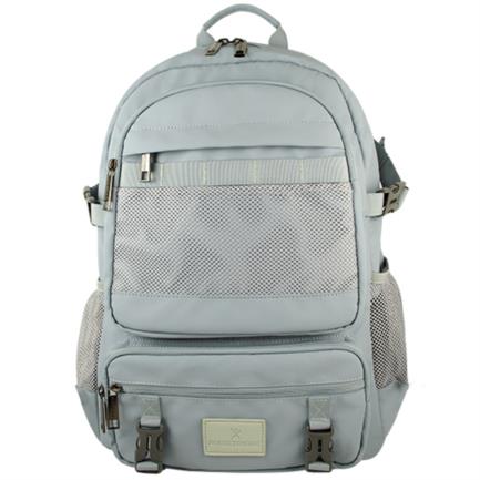 Mochila perfect choice estilo outdoors nomad para laptop 15"-17" color gris