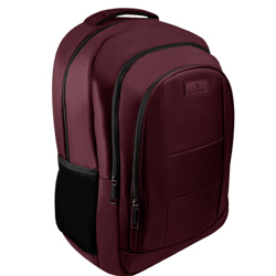 MOCHILA PERFECT CHOICE PARA LAPTOP 15 6 17" COMFORT BURGUNDY - Vista 6