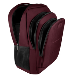 MOCHILA PERFECT CHOICE PARA LAPTOP 15 6 17" COMFORT BURGUNDY - Vista 4