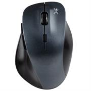 Mouse inalámbrico perfect choice ergonómico silencioso alcance 10m con conector usb color negro