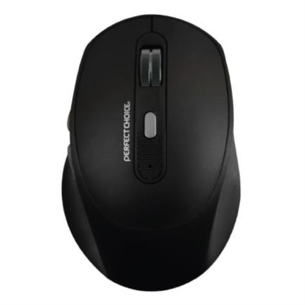 Mouse perfect choice clix inal&aacute;mbrico bater&iacute;a recargable 6 botones hasta 1600 dpi color negro