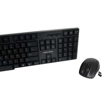 KIT TECLADO INALAMBRICO PERFECT CHOICE - Vista 4