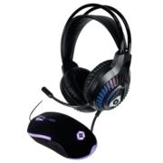 Kit Gamer Vortred Raito 2 en 1 Alámbrico Diadema+Mouse Color Negro - Vista 3