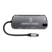 Hub Perfect Choice USB Tipo C - Vista 4
