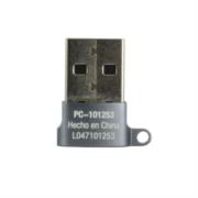 Adaptador perfect choice usb tipo a a usb tipo c