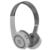 Audífonos Easy Line On-Ear Bluetooth Radio FM Lector Tarjeta MicroSD Color Gris - Vista 2