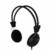 Audífonos Perfect Choice On Ear 3.5mm Micrófono Integrado Color Negro - MAS RECIO