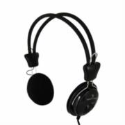 Audífonos perfect choice on ear 3.5mm micrófono integrado color negro
