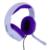 Diadema Vortred Axolotl Gamer Alámbrica RGB 3.5mm Color Morado - Vista 9