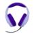 Diadema Vortred Axolotl Gamer Alámbrica RGB 3.5mm Color Morado - Vista 13