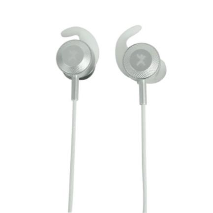 Aud&iacute;fonos perfect choice mizzik al&aacute;mbricos tipo c micr&oacute;fono desmontable color blanco