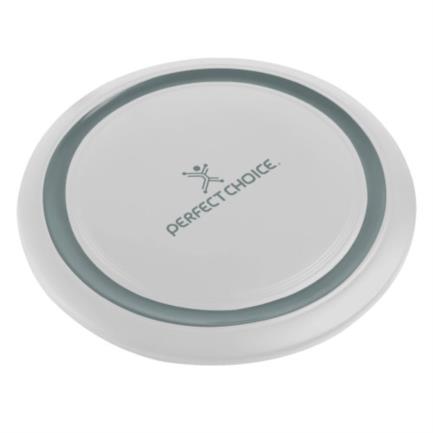 Cargador Inalámbrico Perfect Choice Universal 15W Color Blanco - Vista 2
