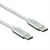 Cable Perfect Choice Tipo C a Tipo C 2m Color Blanco - Vista 6