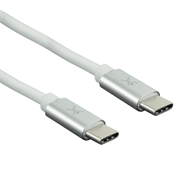 Cable perfect choice tipo c a tipo c 2m color blanco