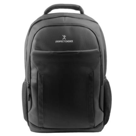 Mochila perfect choice folk para laptop 15.6" color negro