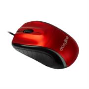 Mouse Easy Line Óptico Alámbrico USB 1200dpi Color Rojo - Vista 9