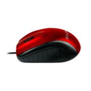 Mouse Easy Line Óptico Alámbrico USB 1200dpi Color Rojo - Vista 12