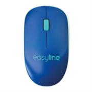 Mouse Inalámbrico Perfect Choice Easy Line Viva Color Azul - Vista 2