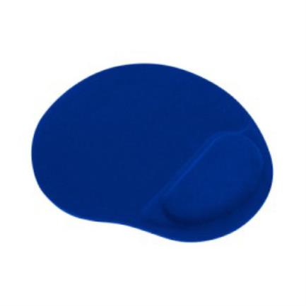 Tapete mouse pad perfect choice ergon&oacute;mico con gel 20x26x2cm color azul