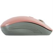 Mouse Inalámbrico Perfect Choice Essential Ajustable 800-1200-1600dpi Color Rosa - Vista 6