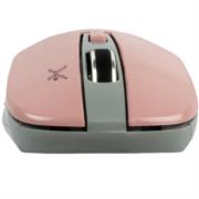 Mouse Inalámbrico Perfect Choice Essential Ajustable 800-1200-1600dpi Color Rosa - Vista 9
