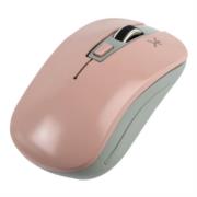 Mouse Inalámbrico Perfect Choice Essential Ajustable 800-1200-1600dpi Color Rosa - Vista 5