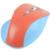 Mouse Inalámbrico Perfect Choice Thumb Ergonómico Clic Silencioso Ajustable 800-1600dpi Color Azul-Coral - Vista 9