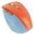 Mouse Inalámbrico Perfect Choice Thumb Ergonómico Clic Silencioso Ajustable 800-1600dpi Color Azul-Coral - Vista 10