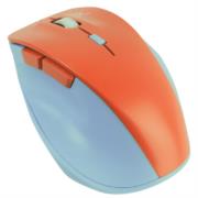 Mouse Inalámbrico Perfect Choice Thumb Ergonómico Clic Silencioso Ajustable 800-1600dpi Color Azul-Coral - Vista 11
