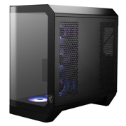 Gabinete MSI MAG PANO 120R PZ Negro Vidrio templado panoramico 4 Micro-ATX/Mini-ITX sin Fuente 1 Ventilador - Vista 7