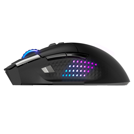Mouse Inalámbrico Gamer MSI Versa Pro Wireless 26000 dpi RF Wireless/Bluetooth/USB-C Negro - Vista 5