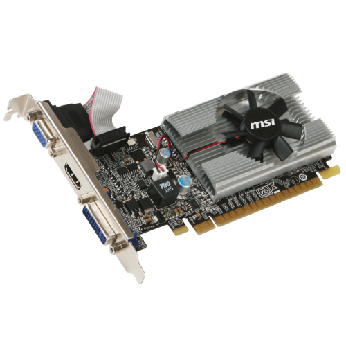 Tarjeta de Video GeForce MSI N210 1GB Single Fan DDR3 PCIe 2.0 64 bits 1xHDMI 1xD-Sub 1-DVI - Vista 3