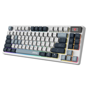 Teclado Gamer MSI Forge GK600 TKL Wireless Sky LED RGB Mecánico Inalámbrico USB/BT Multicolor Inglés - Vista 7