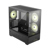Gabinete Gamer MSI MAG PANO M110R Micro-ATX Vista Panorámica 270° Cristal Templado Negro - Artículos Promocionales MAS RECIO